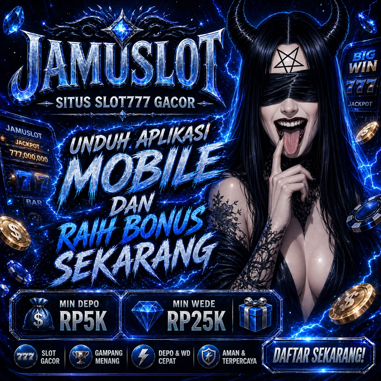 Bonus Unduh Aplikasi JAMUSLOT Slot Online Gacor Terbaru
